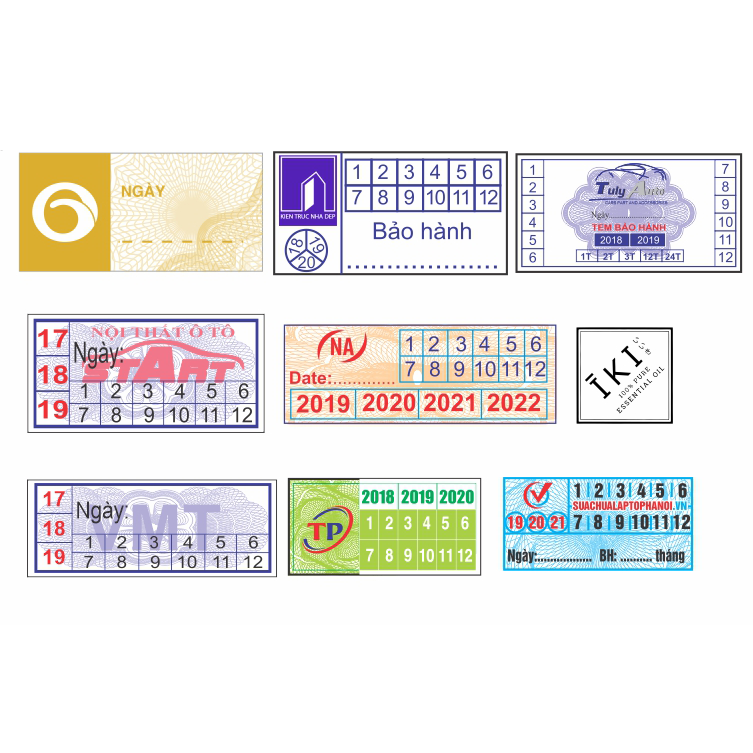 Dịch vụ in tem nhãn cao cấp tại Bình Dương
