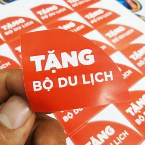 Dịch vụ in tem khuyến mãi tại Bình Dương