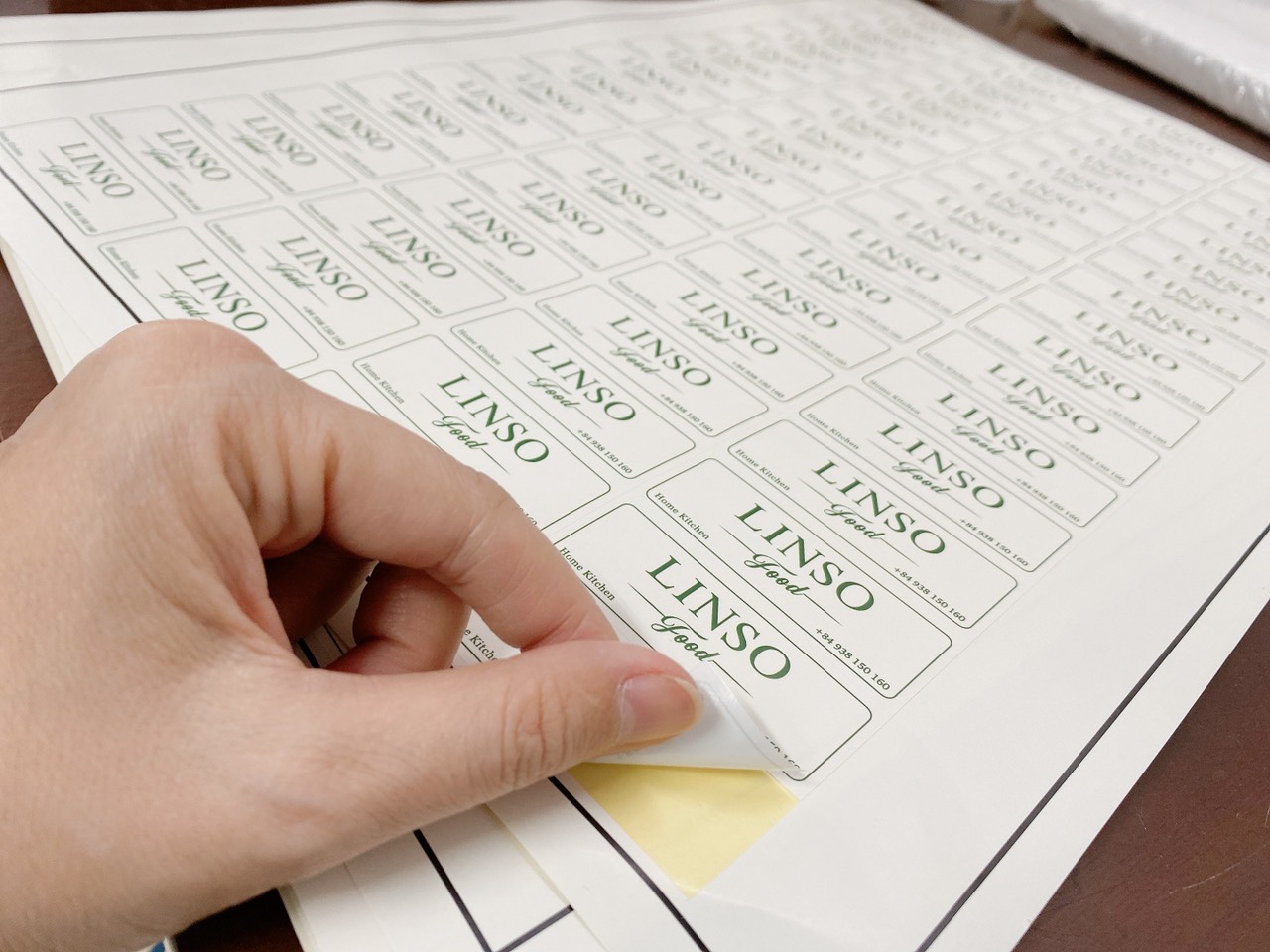 Quy trình in tem nhãn của Bảo Minh