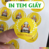 Mẫu Tem Nhãn Logo Tiệm Bánh Tráng tại Bình Dương