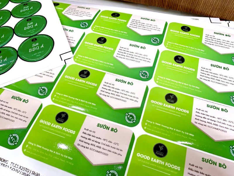 Địa chỉ in tem nhãn sản phẩm ở Thủ Dầu Một Bình Dương