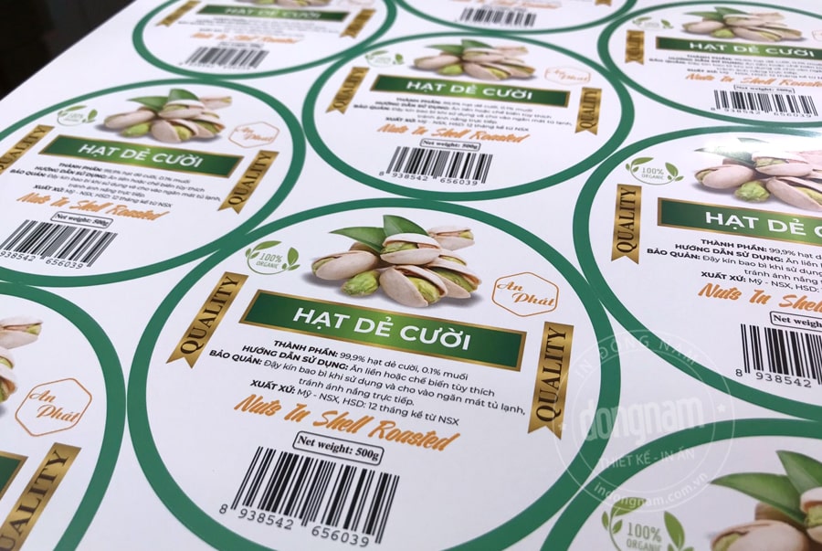 Các tem nhãn sản phẩm Bảo Minh làm từ chất liệu gì?